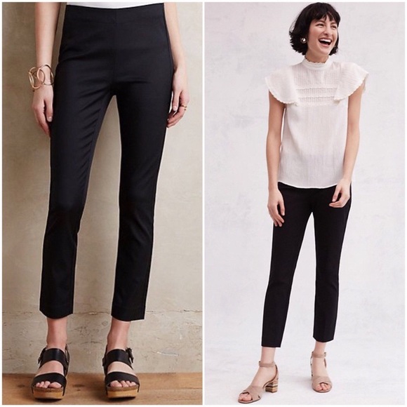 Anthropologie Pants - Anthropologie “The Essential Skinny” Black Pant